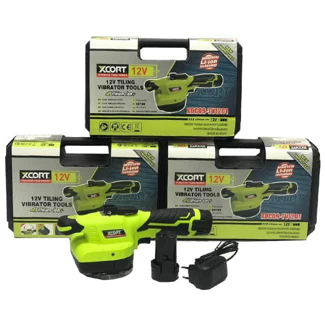 چکش ویبره کاشی ایکسکورت 12 ولت XDC09-TV1201 Xcort