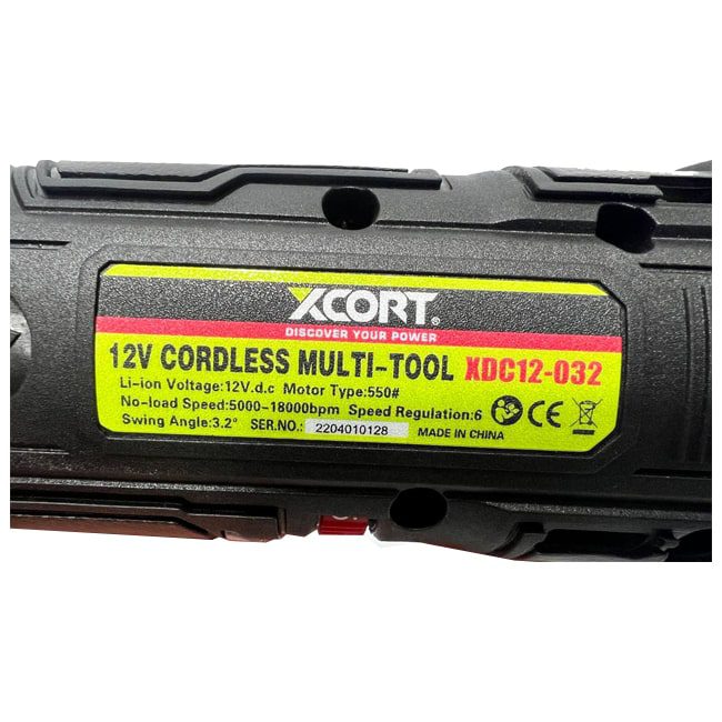 فرز شارژی ایکسکورت 12 ولت دیمردار مدل XDC12-032