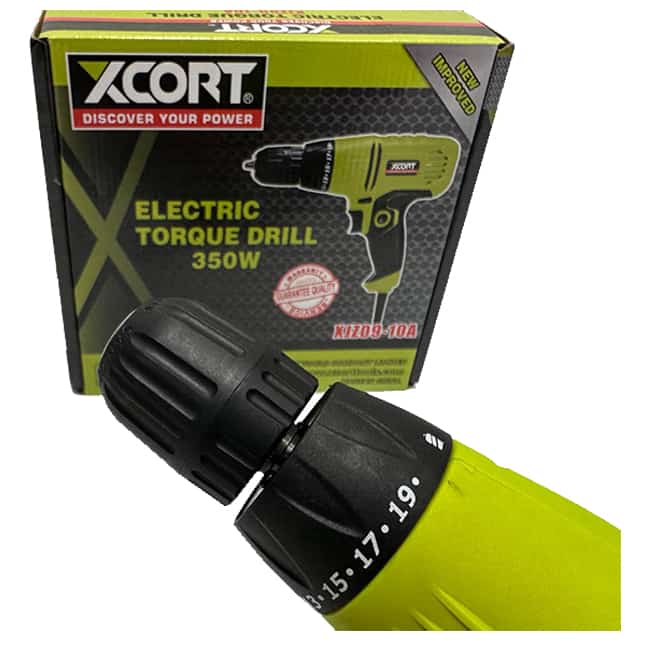 دریل پیچ گوشتی ایکسکورت 350 وات ترکمتر XJZ09-10A