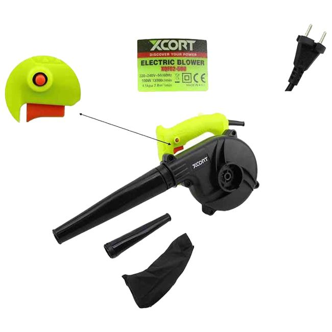 بلوور دمنده و مکنده ایکس کورت 500 وات XQF02-500