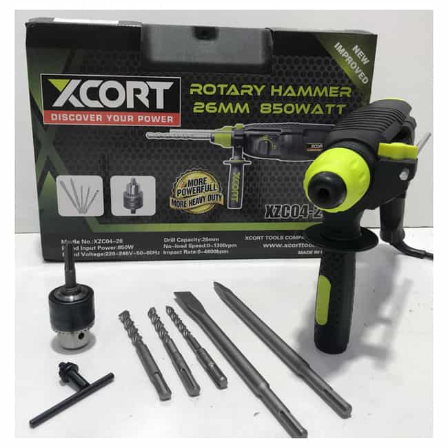 دریل هیلتی سه کاره بتن کن 850 وات اکسورت XCOTR XZC04-26