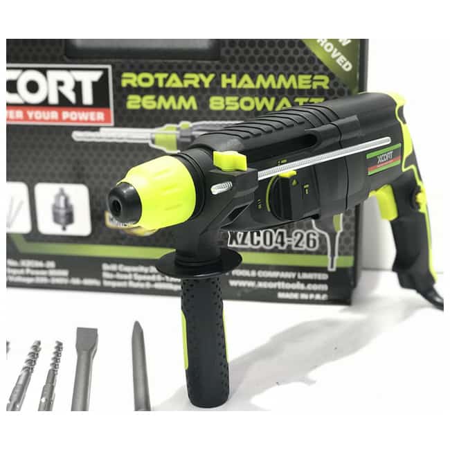 دریل هیلتی سه کاره بتن کن 850 وات اکسورت XCOTR XZC04-26