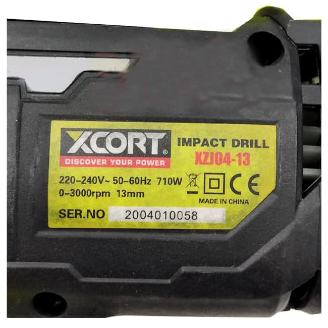 پک دو قلو دریل چکشی و مینی فرز ایکس کورت XZJ04-13 XSM07-115 سه نظام