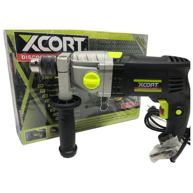 دریل گیربکسی 1200 وات ایکس کورت سه نظام XZJ09-13