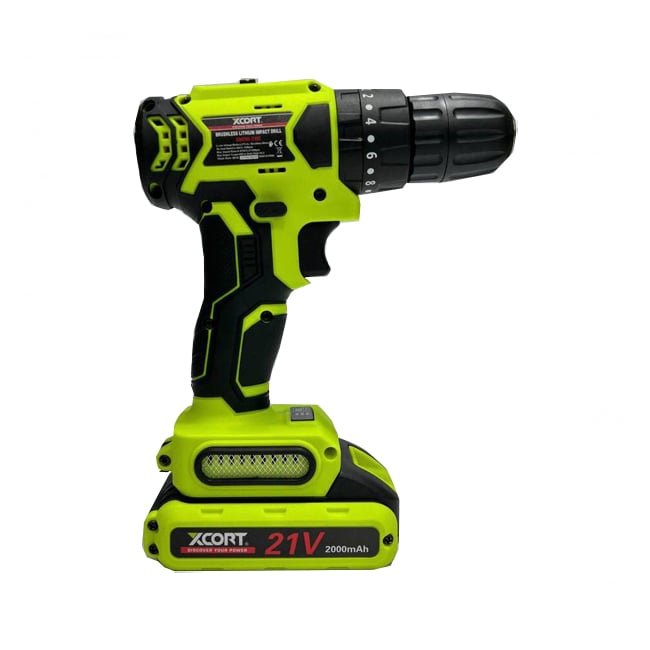 دریل شارژی چکشی 45 نیوتن اکسکورت مدل XDC08-21BL