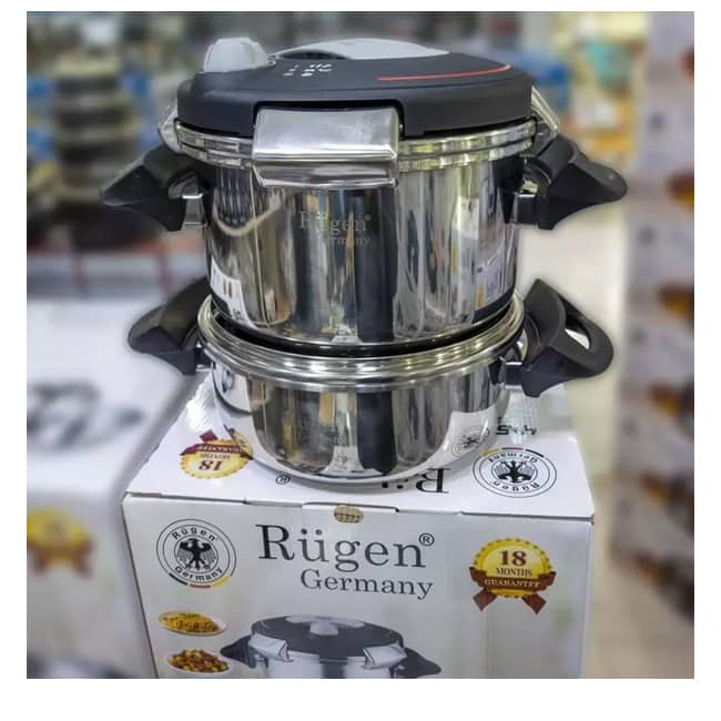 زودپز دوقلو 6 لیتری روگن مدل RU6020