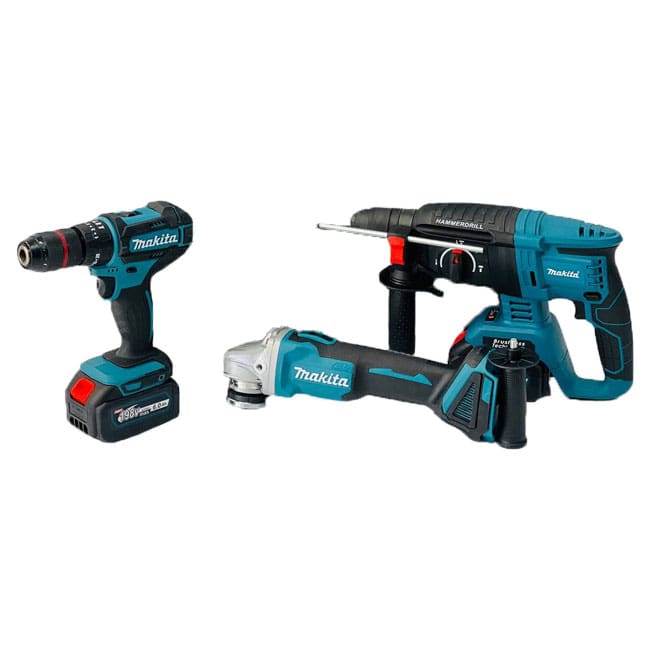 ست سه عددی ابزار شارژی ماکیتا 198 ولت Makita