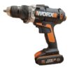 wx372 1 دریل شارژی چکش دار 20 ولت ورکس 1800 دور در دقیقه Worx wx372