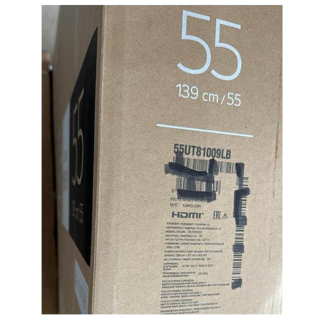 تلویزیون ال جی مدل 55UT81009 UT81009