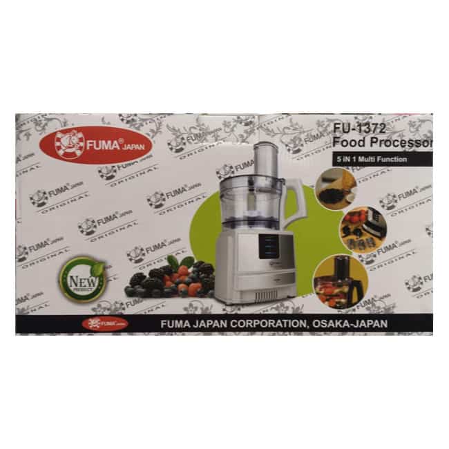 غذاساز فوما 550 وات 1.2 لیتری Fuma food processor Fu-1372