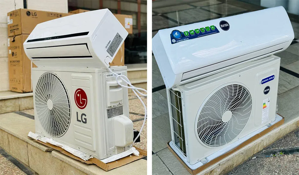 کولرگازی ال جی 18000 سرد و گرم LG AIR CONDITIONER AK-18SIT