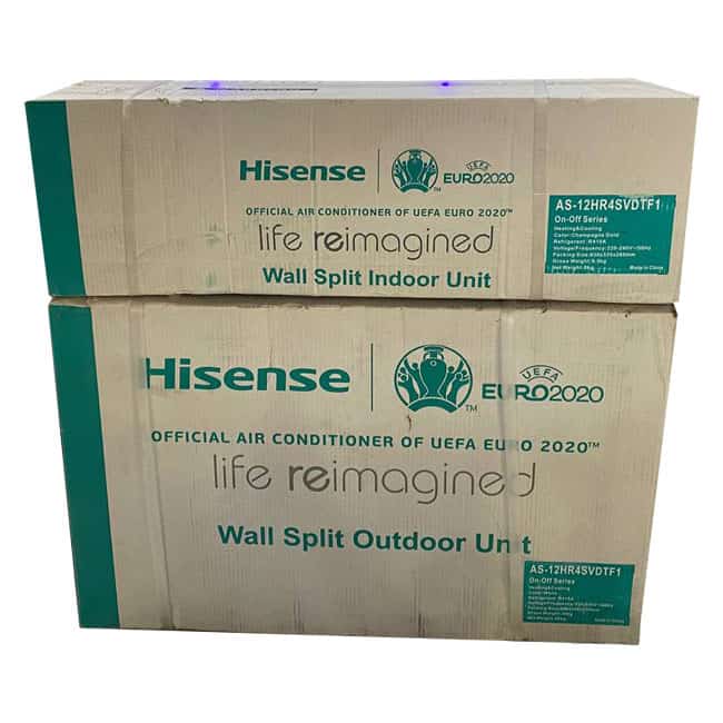 کولر گازی هایسنس 12000 کم مصرف گاز AS-12HR4SVDTF1 R410a