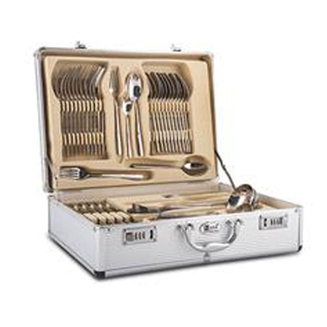 سرویس قاشق و چنگال 138 پارچه دلمونتی Delmonti spoon and fork DL1340