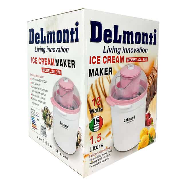 بستنی ساز خانگی 1.5 لیتری دلمونتی Delmonti DL370