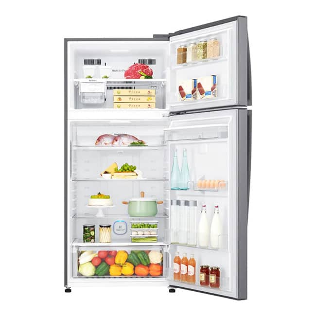 یخچال فریزر بالا ال جی 28 فوت بدون برفک LG F652