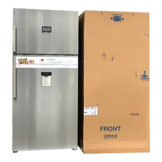 یخچال بالا فریزر بوش 24 فوت KDD86AI304 نقره ای