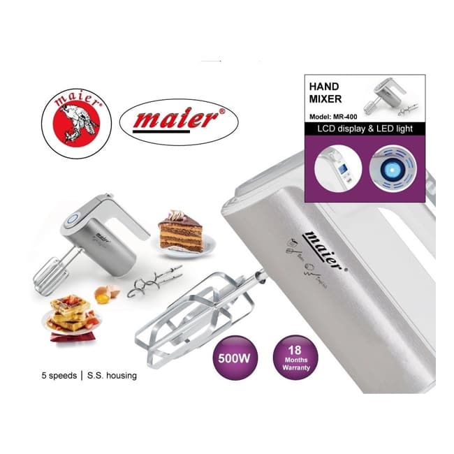 همزن برقی 500 وات مایر مدل Maier MR-400