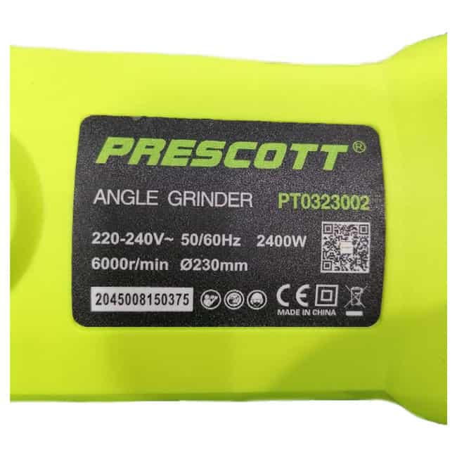 سنگ فرز پریسکوت 2400 وات 6500 دور Periscot PT0323002