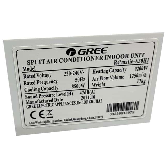 کولر گازی 30000 گری R410 روتاری Gree R4Matic-A30H1