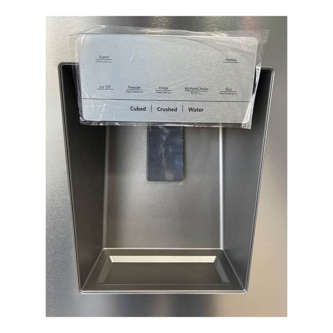 یخچال ساید بای ساید RQ759N4ISU هایسنس 32 فوت 2022