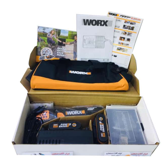 سنگ فرز همه کاره ورکس 20 ولت WORX WX682 ANGEL GPINDER