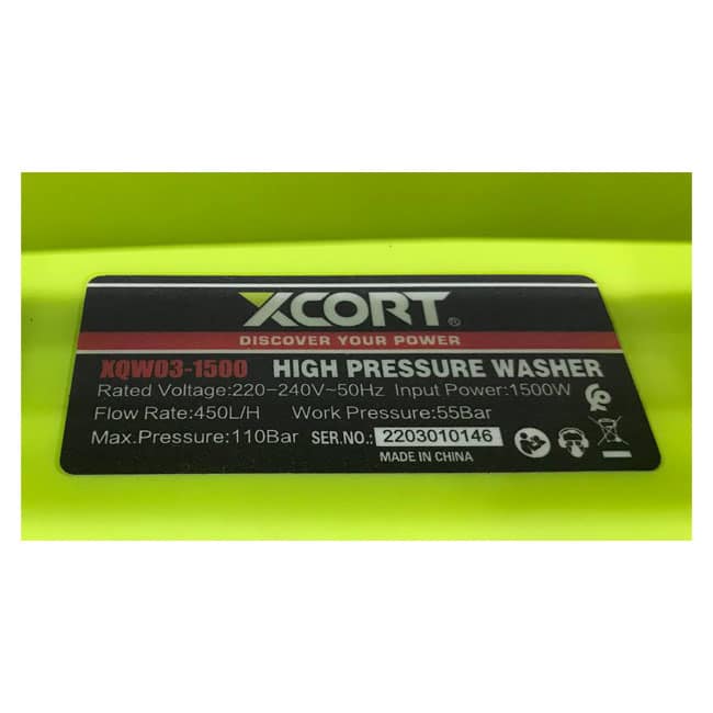 کارواش دینامی 1500 وات اکسکورت XQW03-1500